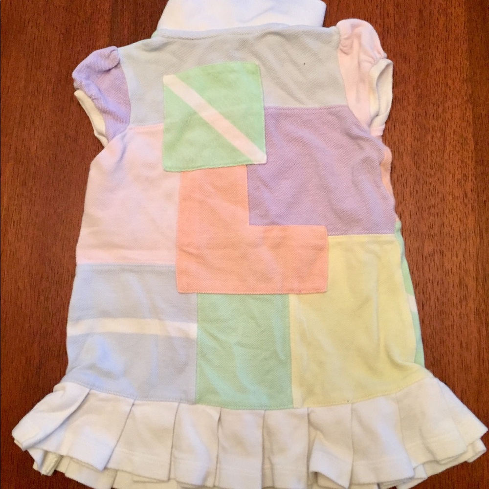 Polo Ralph Lauren plaid girl dress size 12 months - Picture 3 of 3